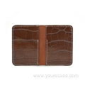 leather wallet travel wholesale RFID ID card holders